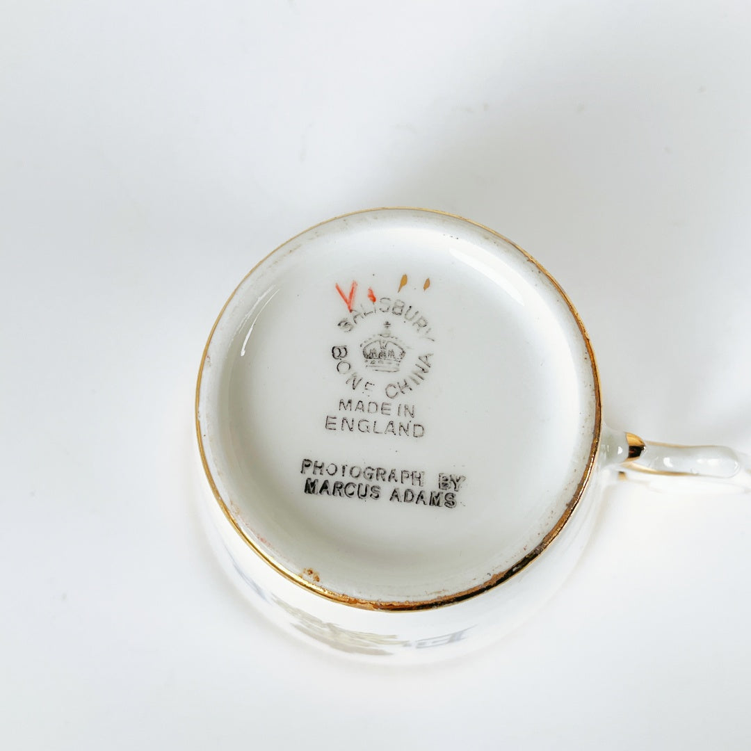 Queen Elizabeth II Commemorative Cup and Saucer Set
