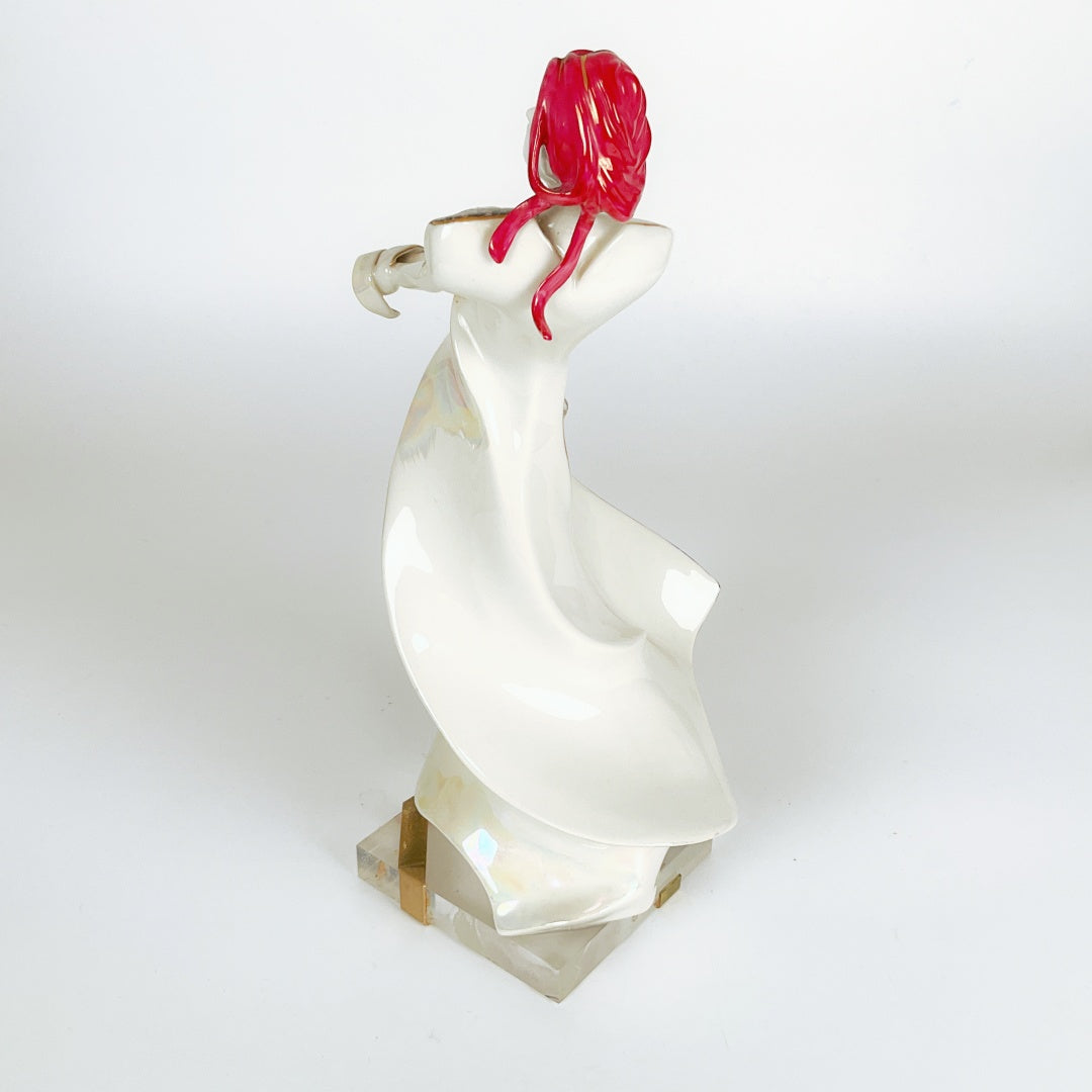 Galos Art Deco Porcelain Figurine - Signed