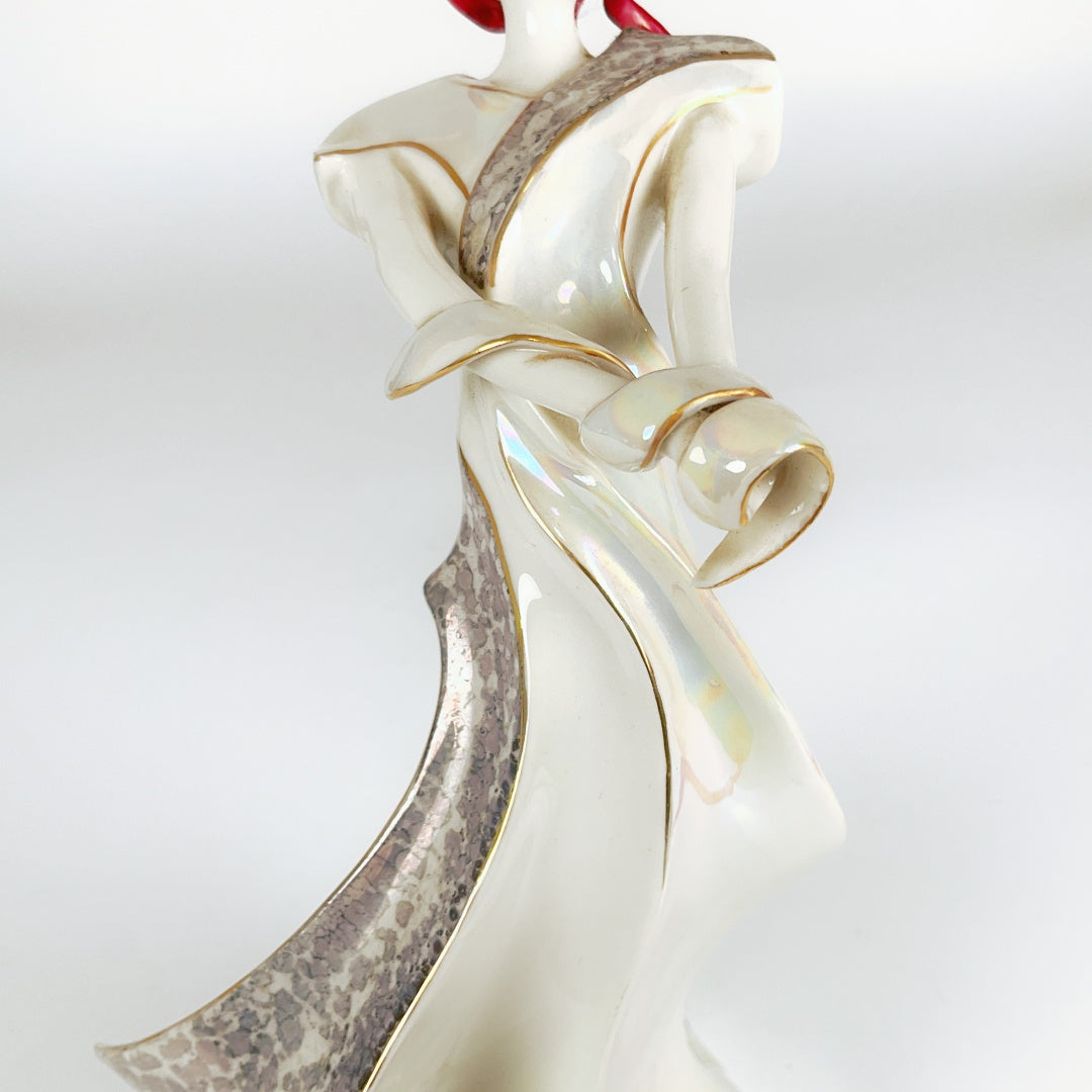 Galos Art Deco Porcelain Figurine - Signed