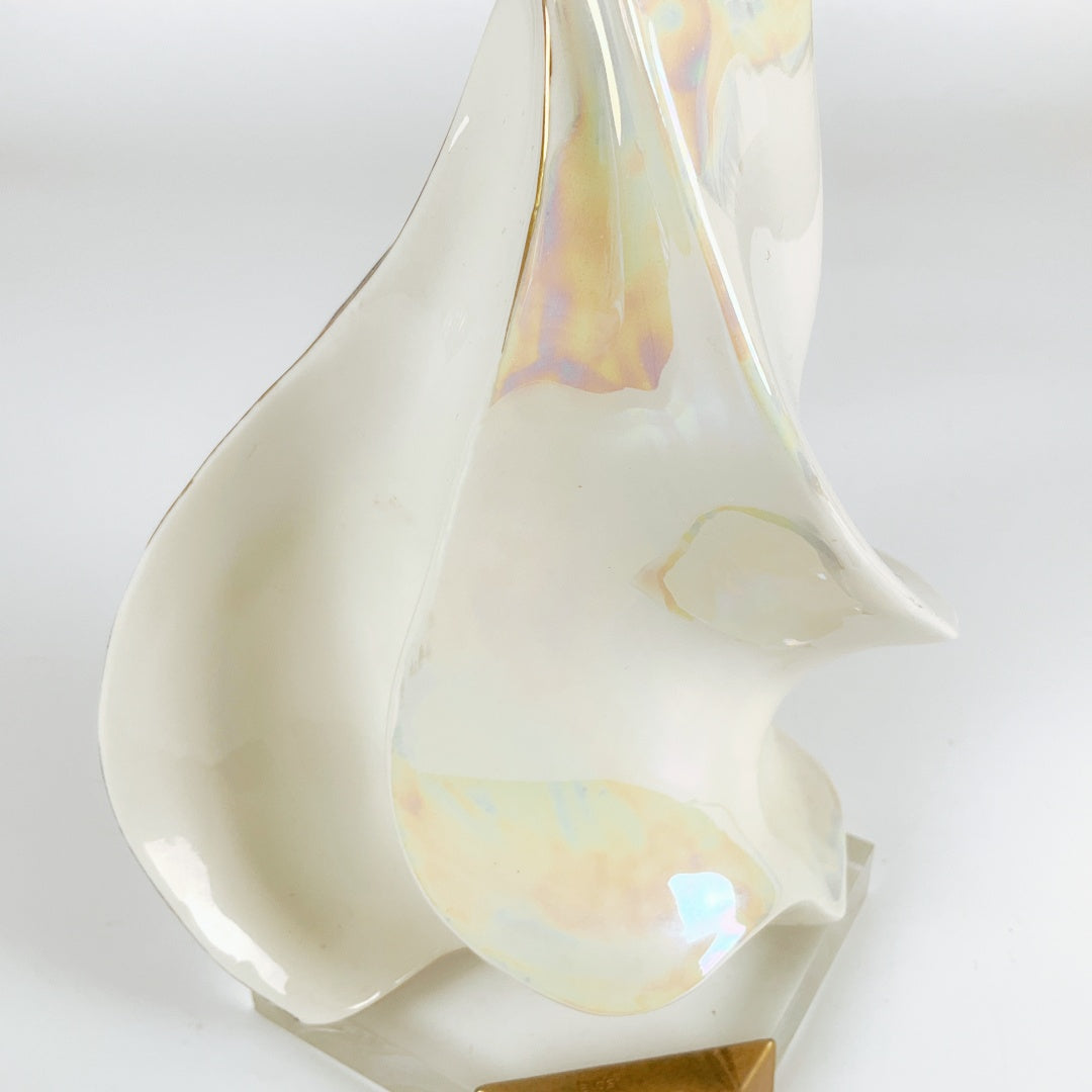 Galos Art Deco Porcelain Figurine - Signed