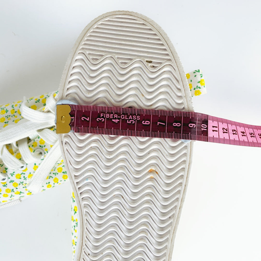 Deuce - Women's Yellow Flower Sneakers