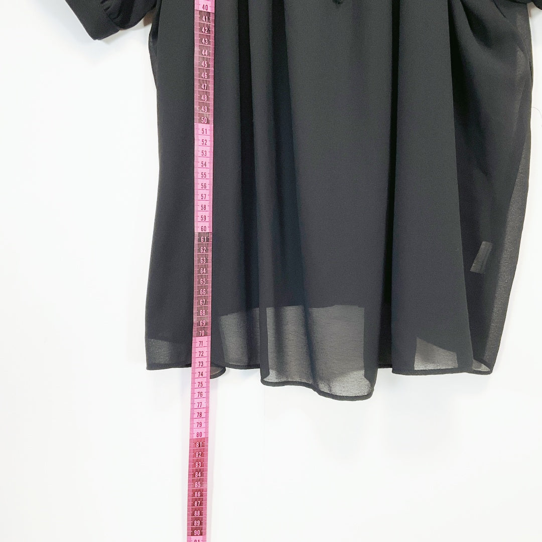 Pretty Basic by Augustine - Black Blouse