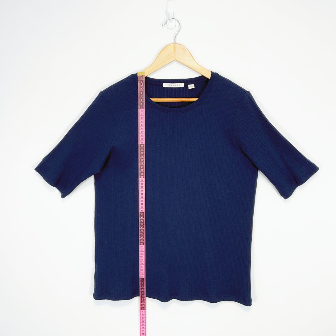 Trenery - Navy Blue Top
