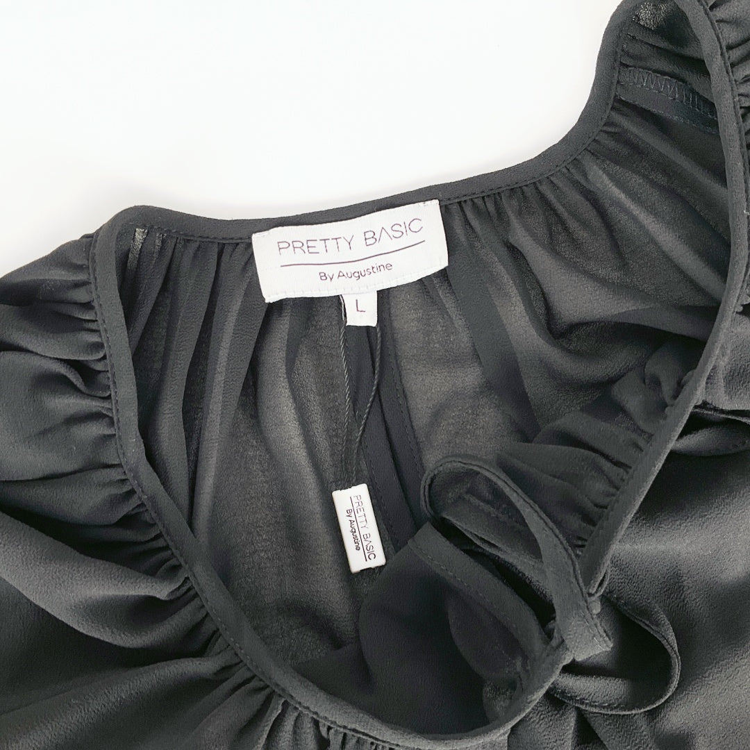 Pretty Basic by Augustine - Black Blouse