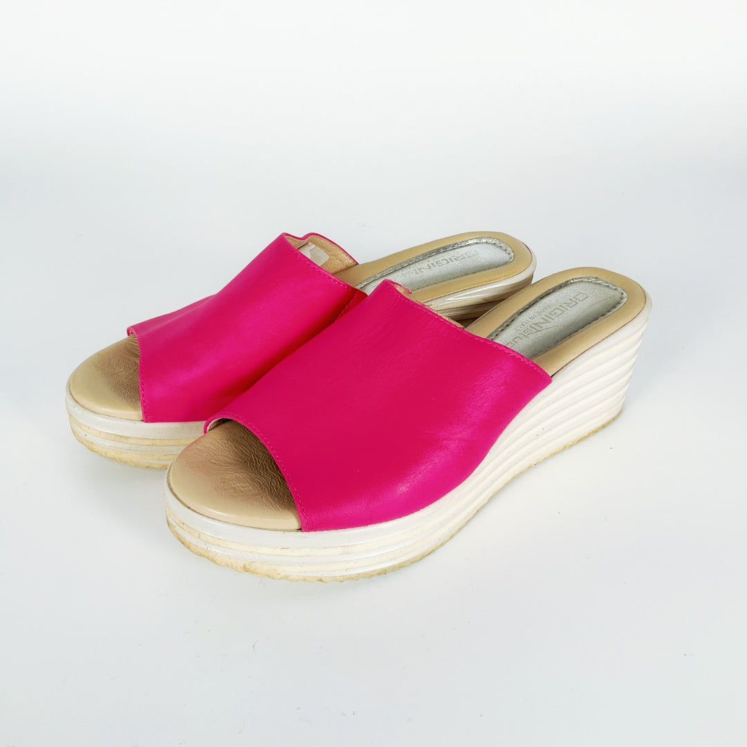 Origin Studio - Fuchsia Pink Wedges