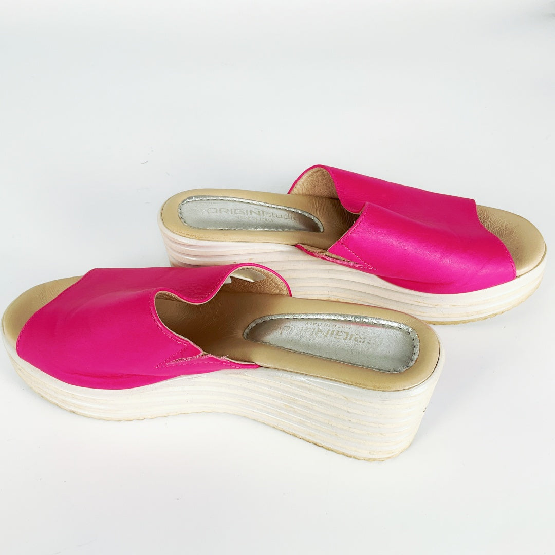 Origin Studio - Fuchsia Pink Wedges