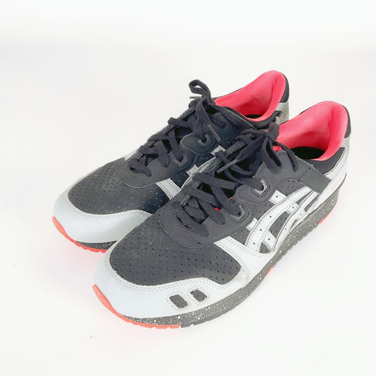 ASICS GEL-Lyte III Sneakers – Black, Silver & Red/Pink – US Men's 12