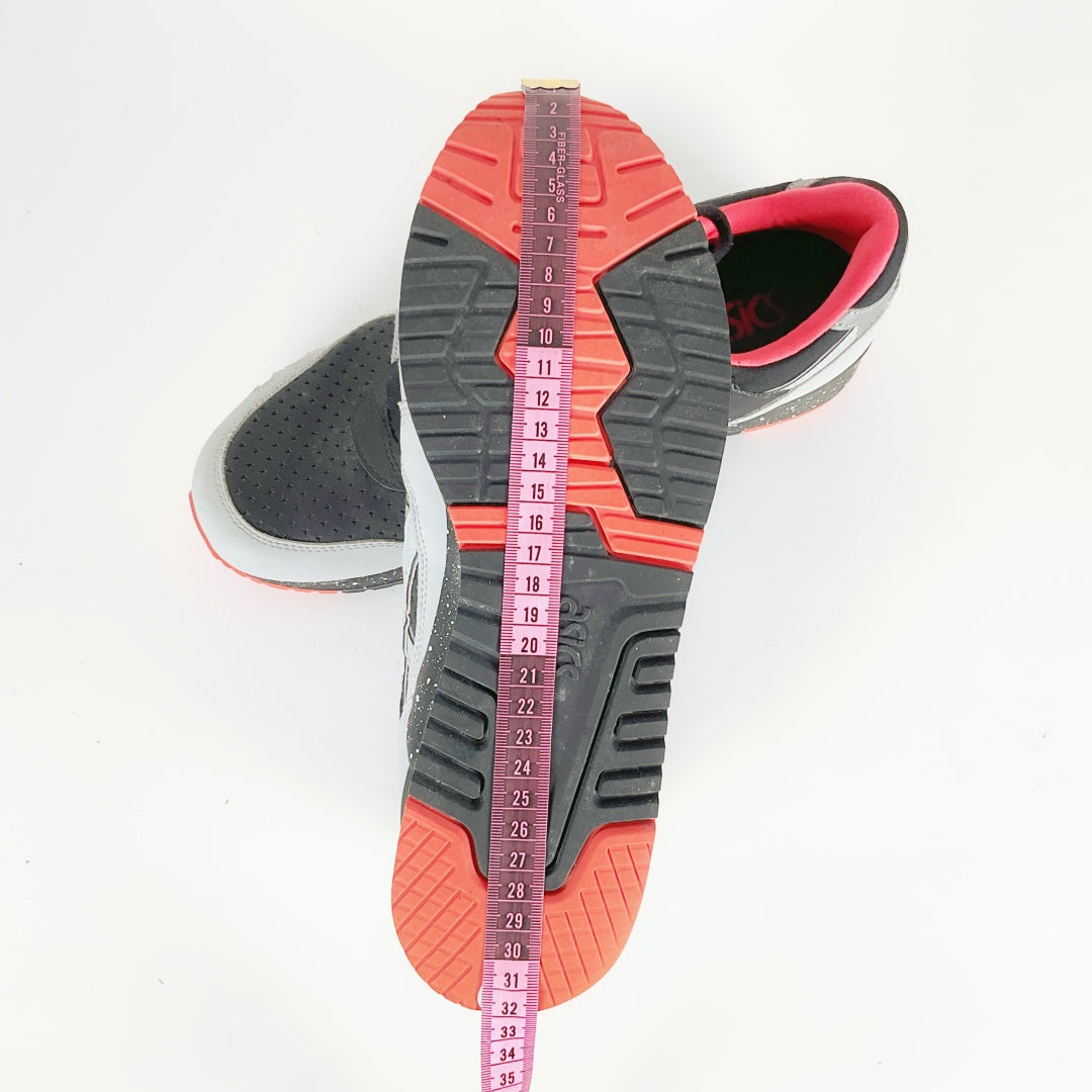 ASICS GEL-Lyte III Sneakers – Black, Silver & Red/Pink – US Men's 12