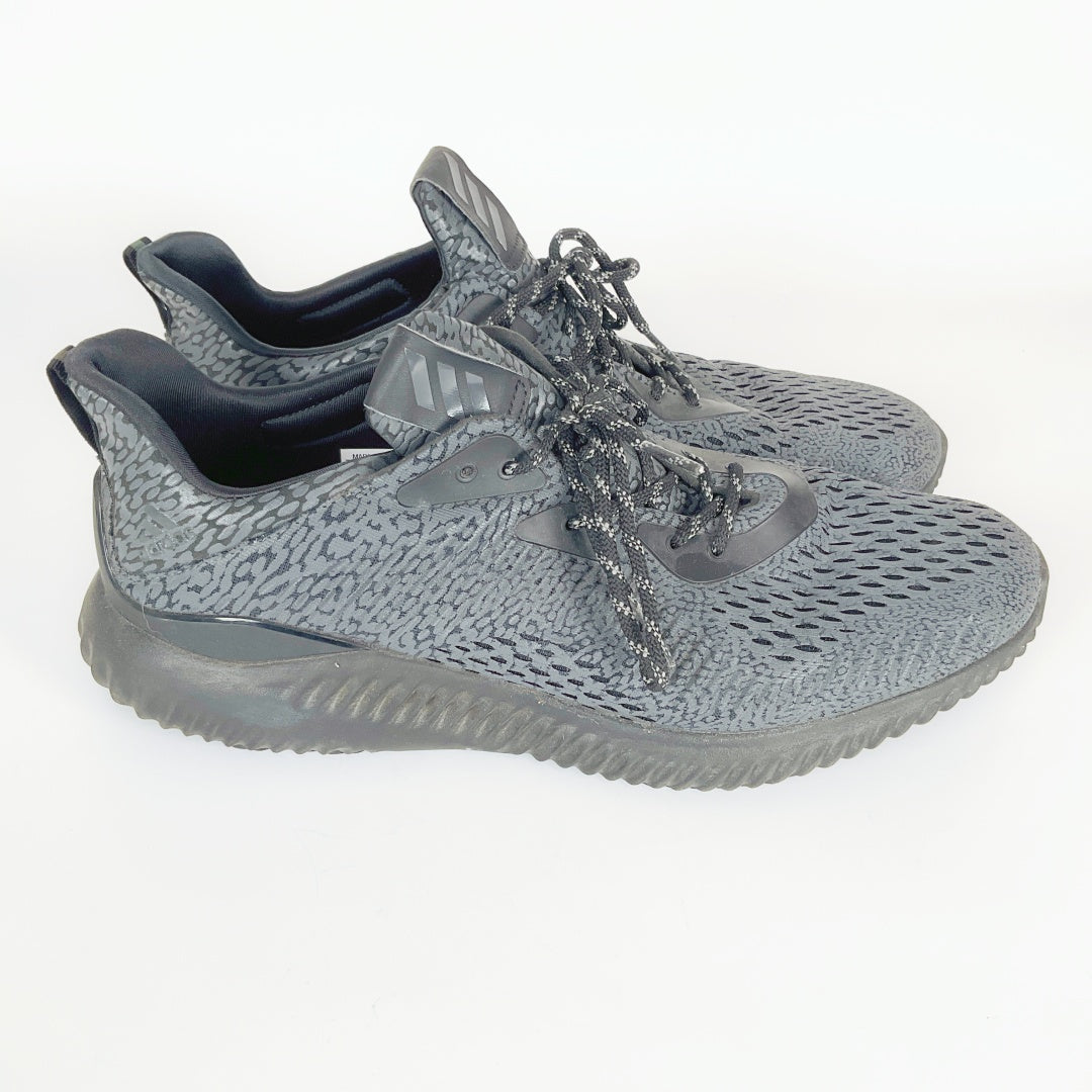 Adidas - Bounce Grey Patterned Athletic Sneakers