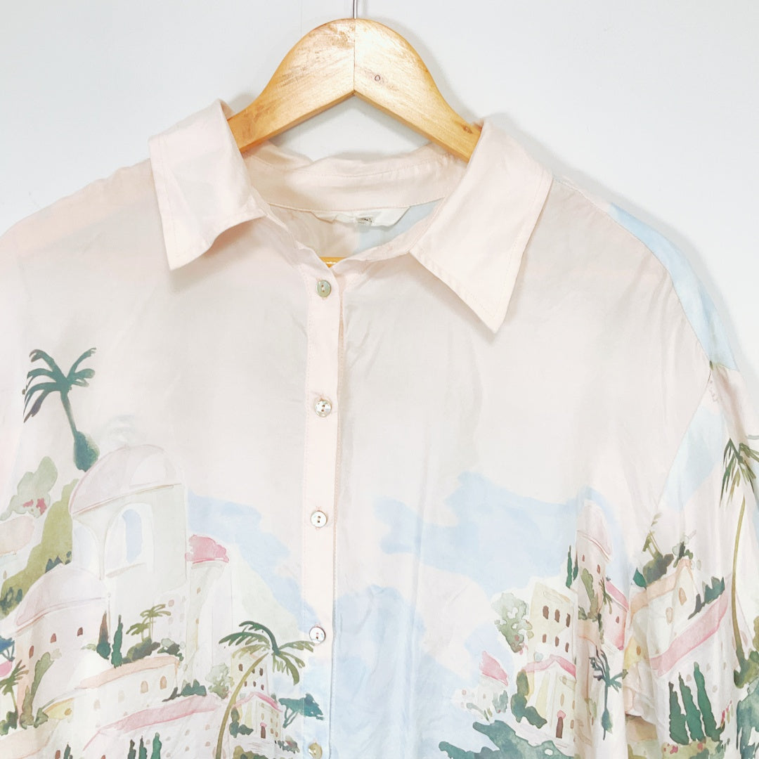 Max - Baby Pink Collared Shirt