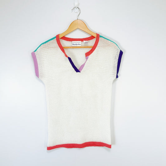 Queens Way to Fashion - Soft Colourful Knit Top