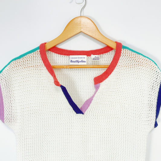 Queens Way to Fashion - Soft Colourful Knit Top