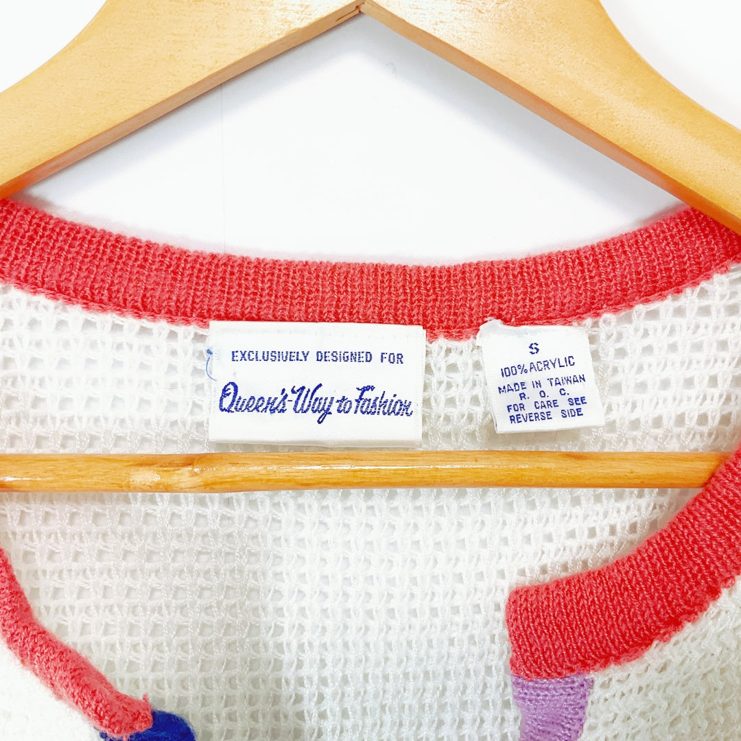 Queens Way to Fashion - Soft Colourful Knit Top