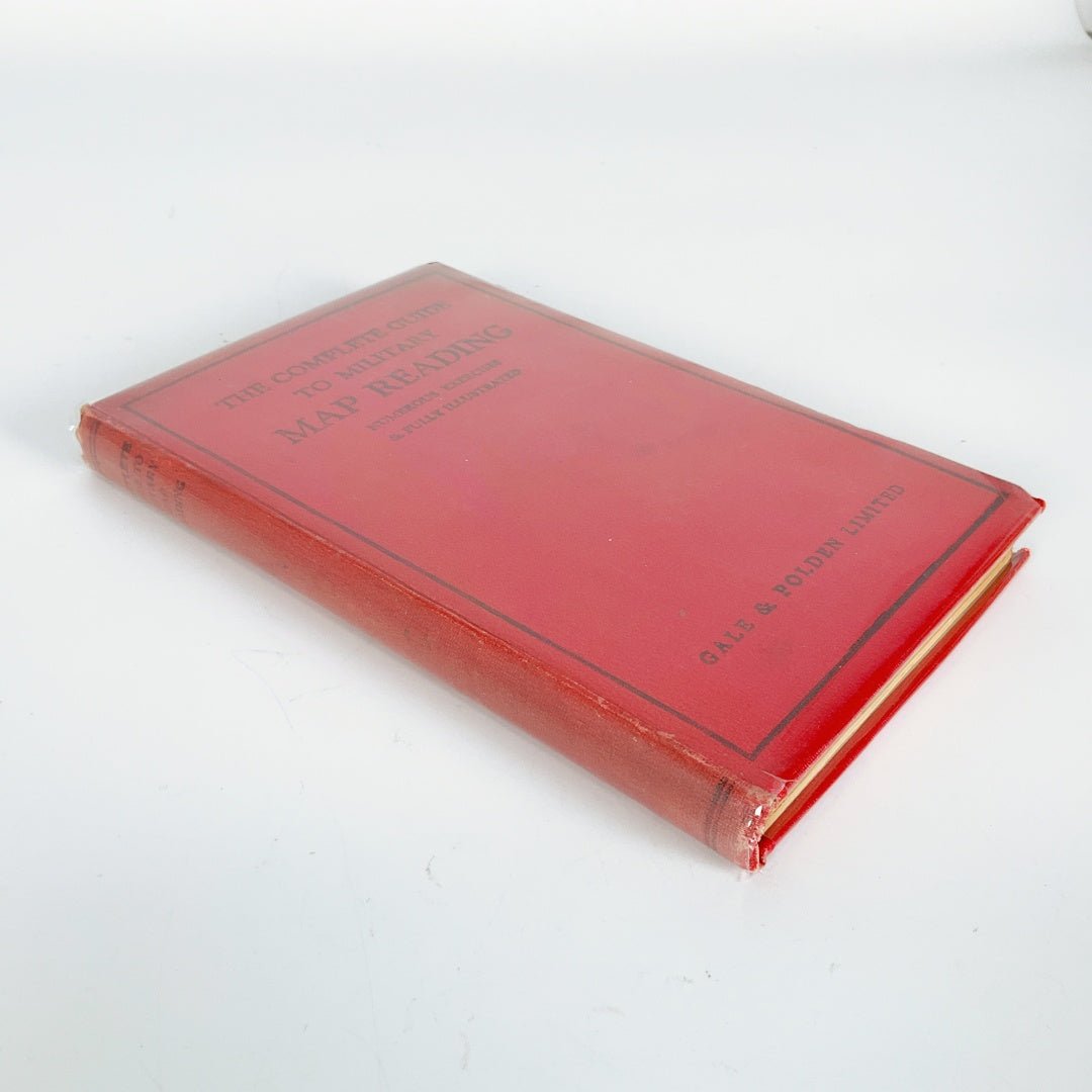Vintage The Complete Guide to Military Map Reading Tenth Edition Hardcover Book