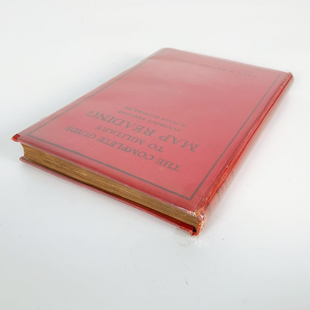 Vintage The Complete Guide to Military Map Reading Tenth Edition Hardcover Book