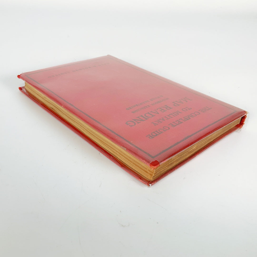 Vintage The Complete Guide to Military Map Reading Tenth Edition Hardcover Book