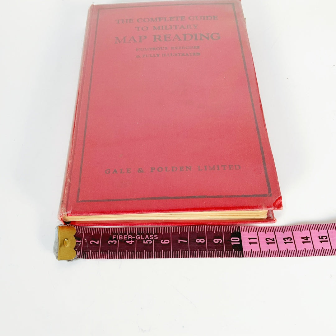 Vintage The Complete Guide to Military Map Reading Tenth Edition Hardcover Book