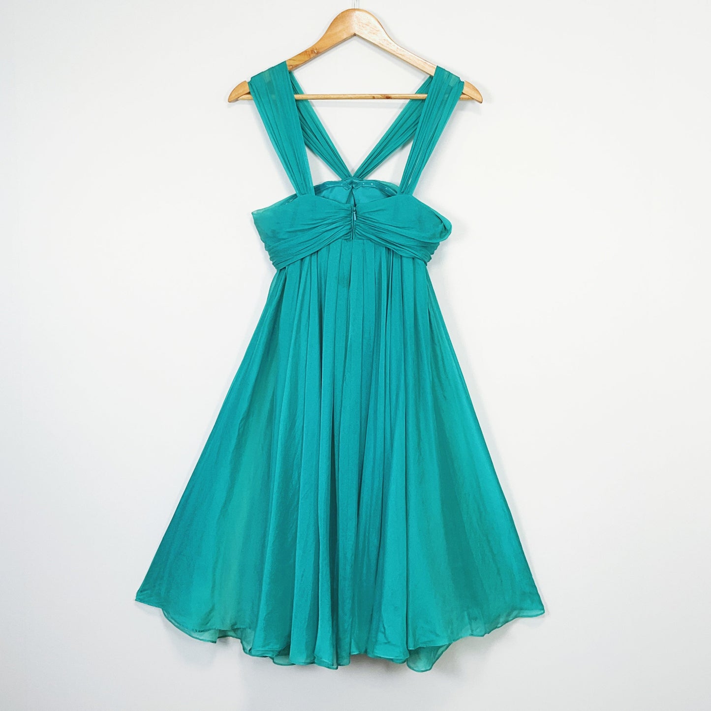 Forever New - Luxe Silk Pleated Dress