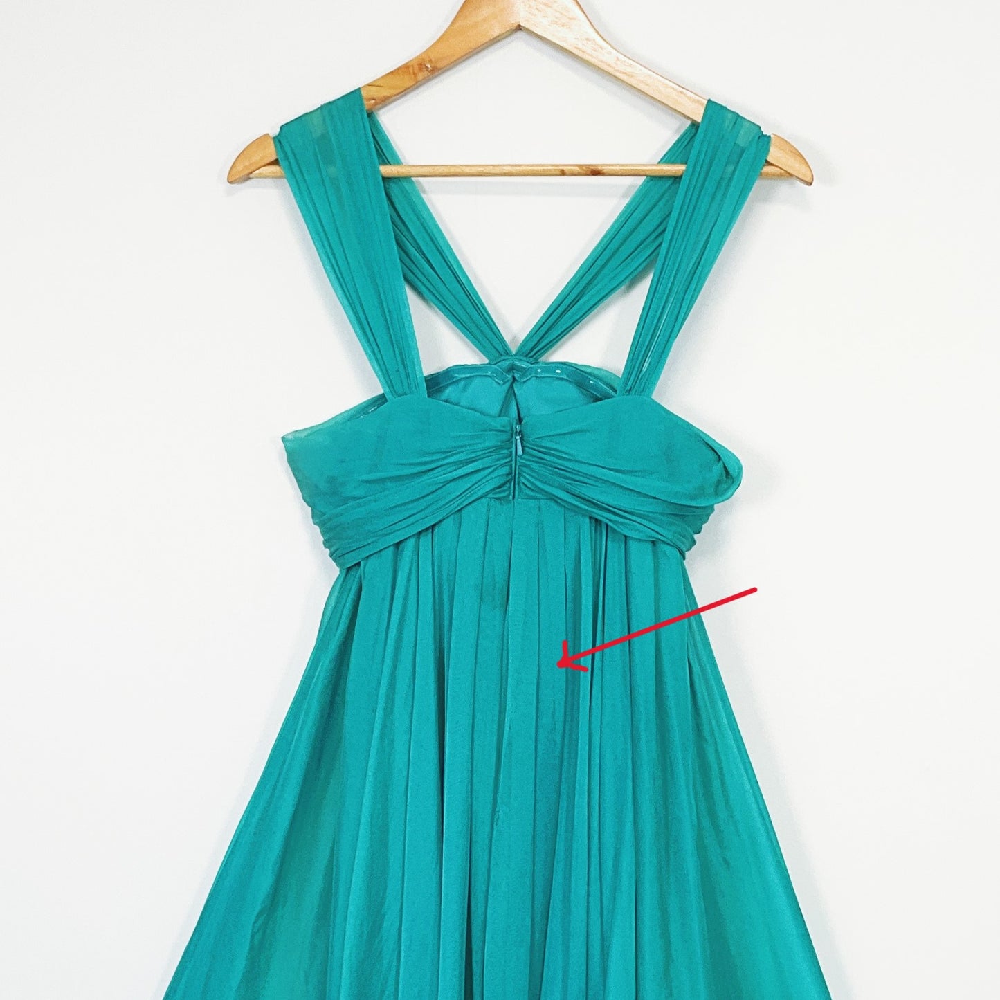 Forever New - Luxe Silk Pleated Dress