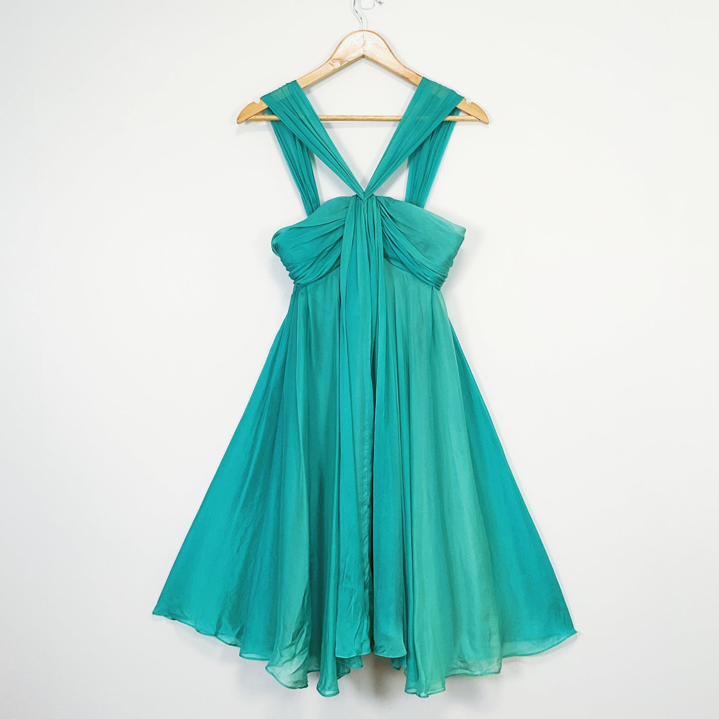 Forever New - Luxe Silk Pleated Dress