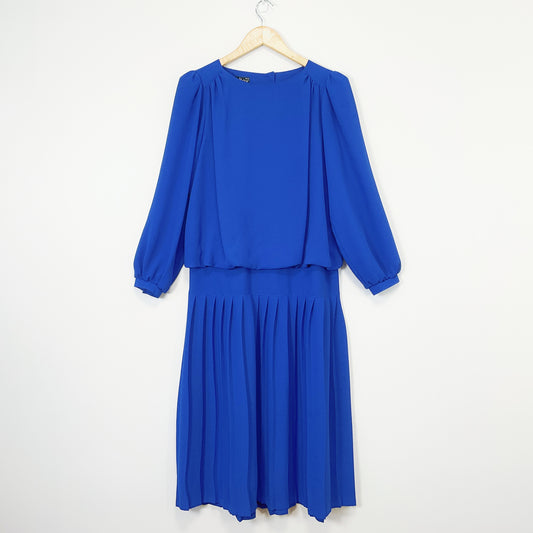 Deltex - Vintage Royal Blue Dress