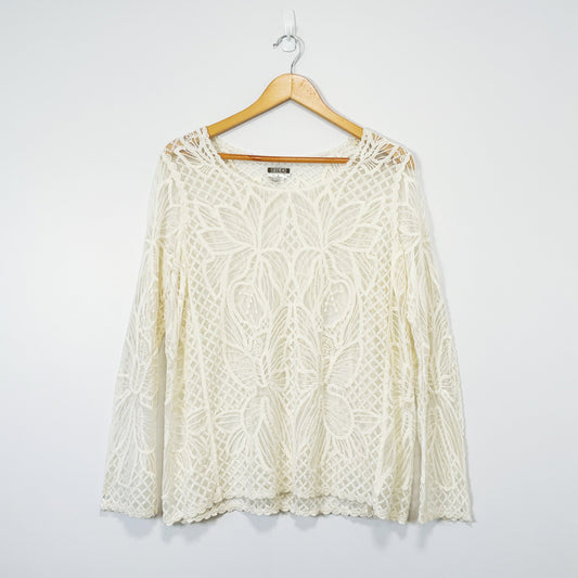 FILO - Cotton Lace Top