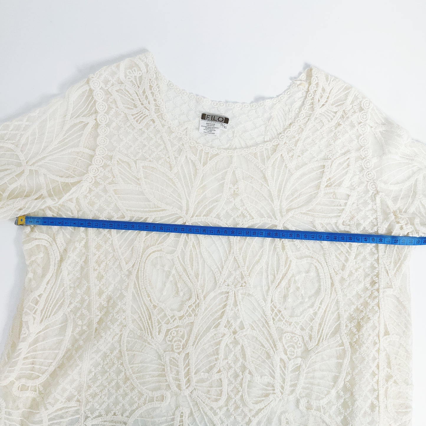FILO - Cotton Lace Top