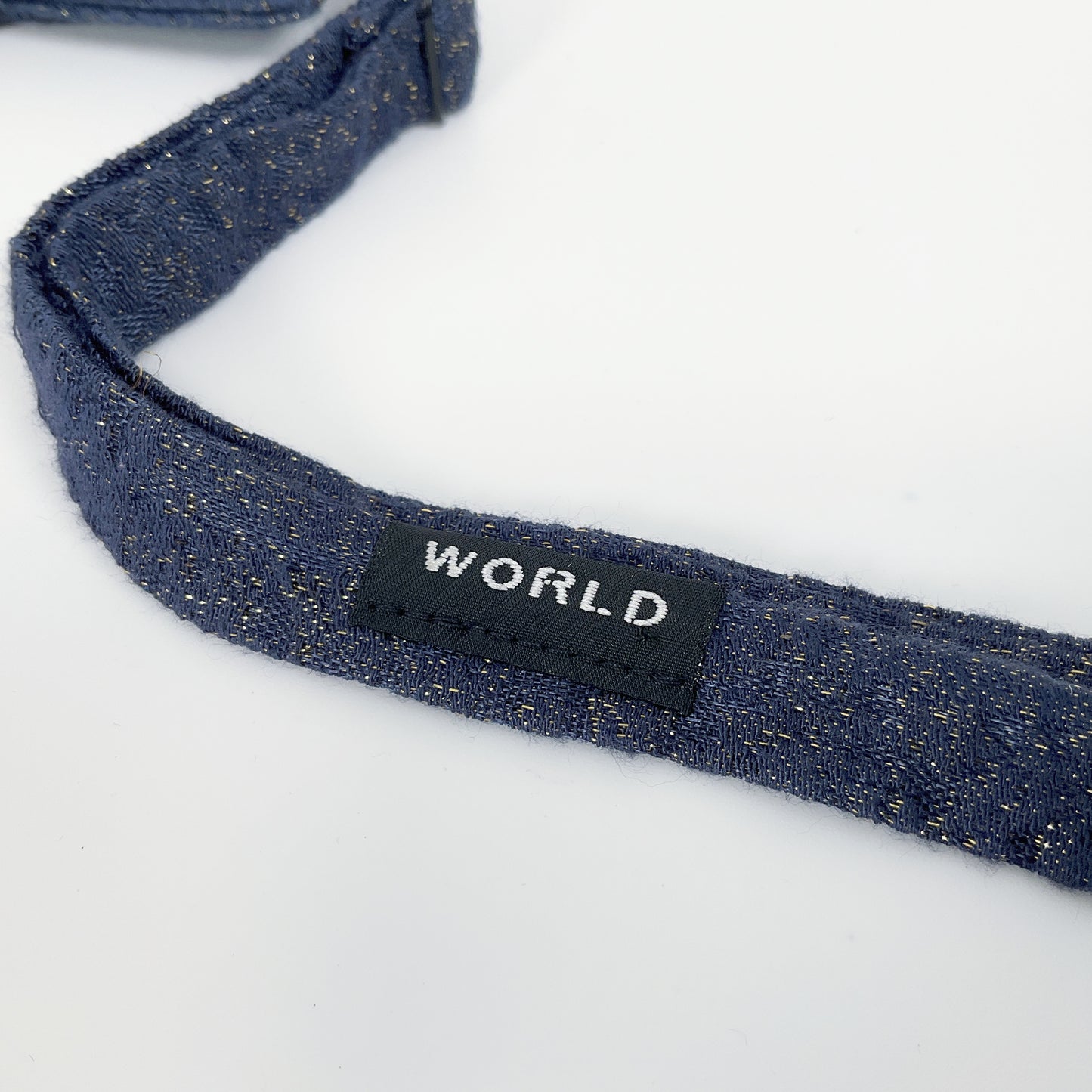 WORLD - Navy Gold Speck Bow Tie