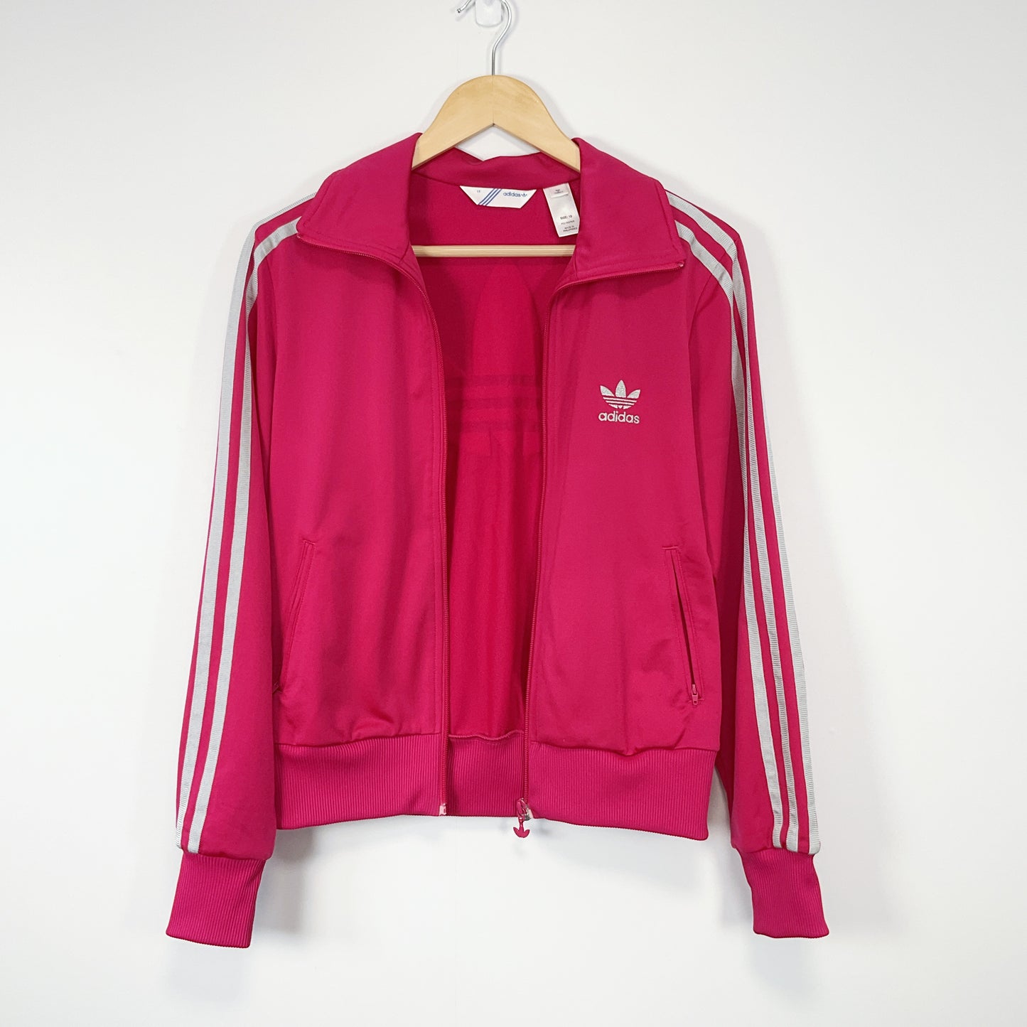 ADIDAS - Pink Classic Track Jacket - Retro 2010