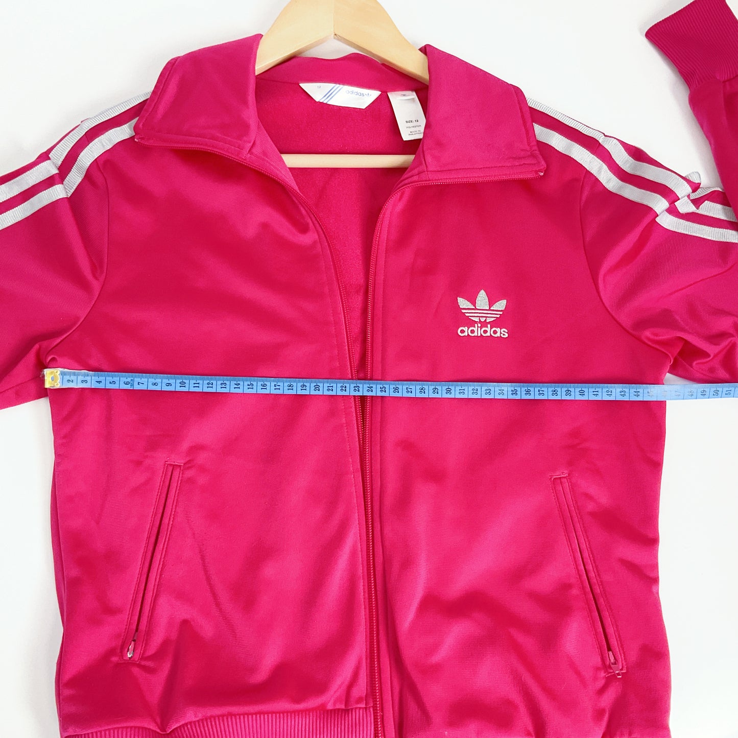 ADIDAS - Pink Classic Track Jacket - Retro 2010
