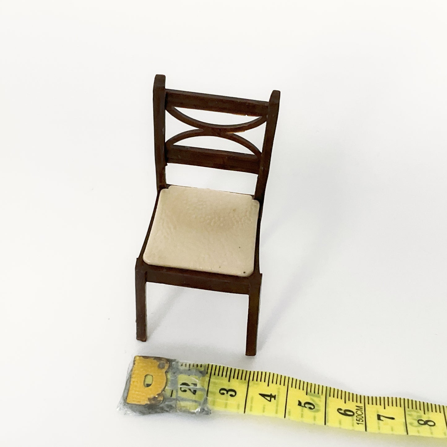 Kleeware - Vintage 1950s Plastic Doll House Furniture - Dining Chairs