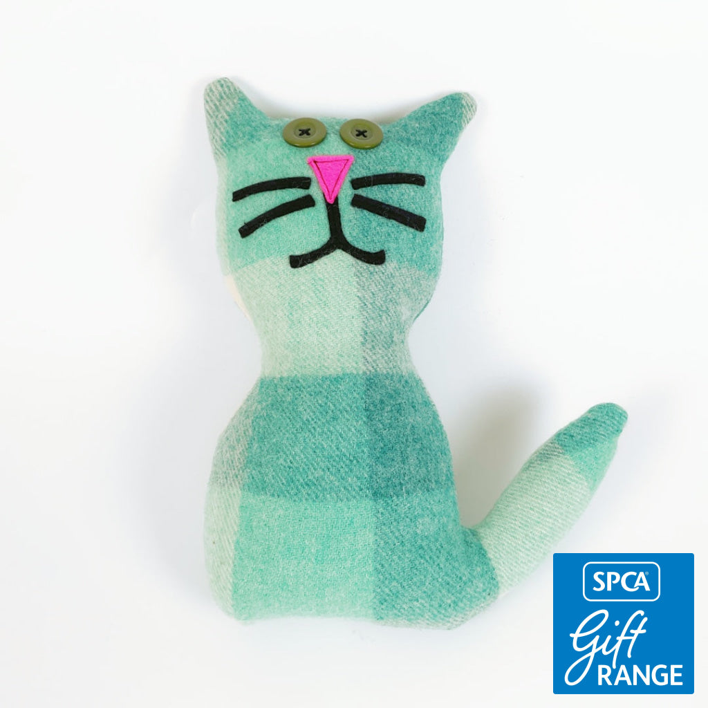 Artearoa – Blanket Cat – Mint Green
