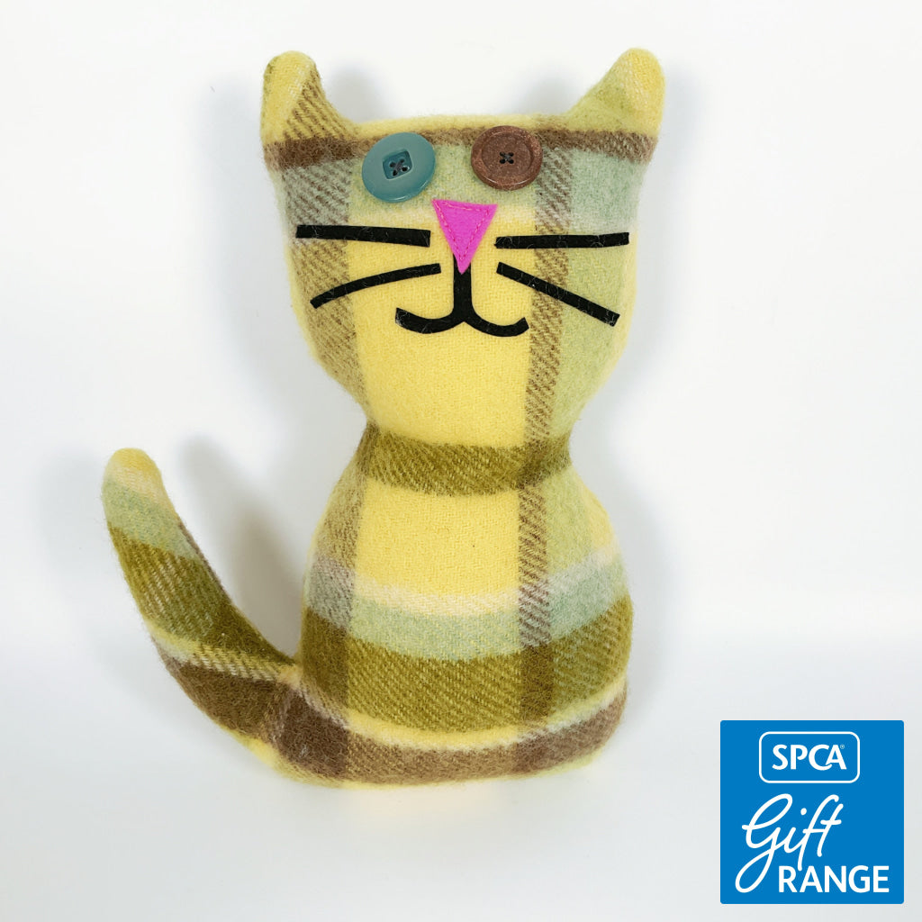 Artearoa - Blanket Cat - Yellow
