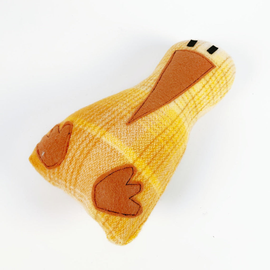 Artearoa – Colourful G.N. Kiwi – Golden Ochre Check