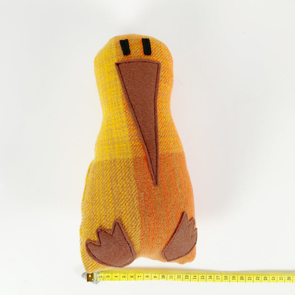 Artearoa – Colourful G.N. Kiwi – Golden Ochre Check