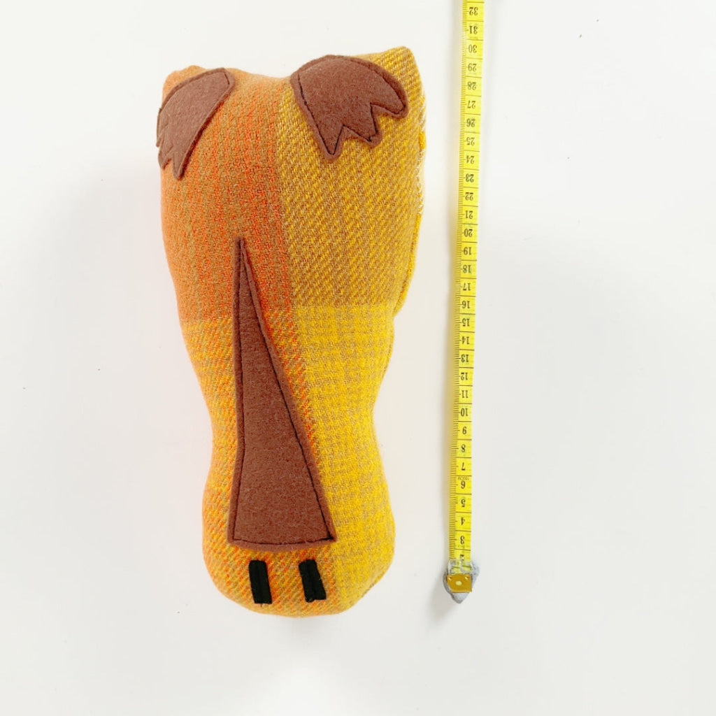 Artearoa – Colourful G.N. Kiwi – Golden Ochre Check