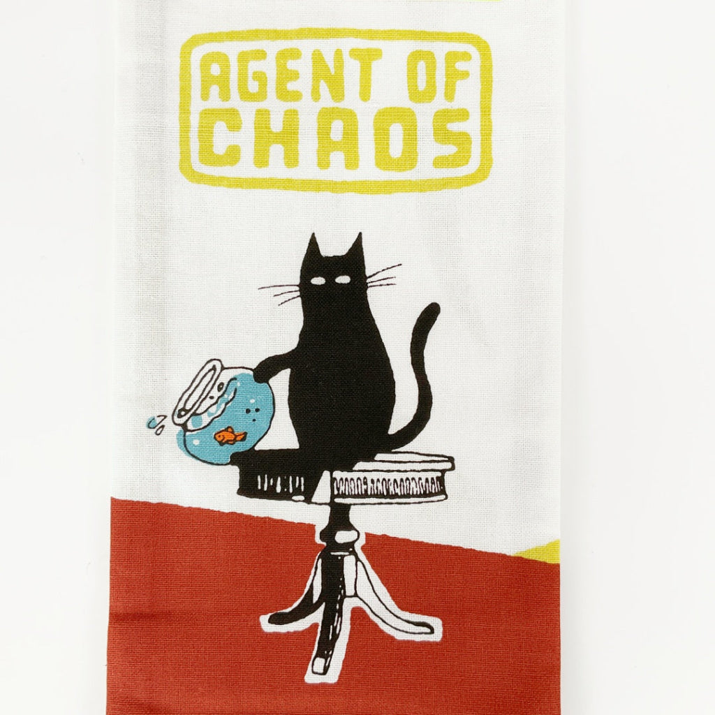 BlueQ - Agent Of Chaos Dish Towel