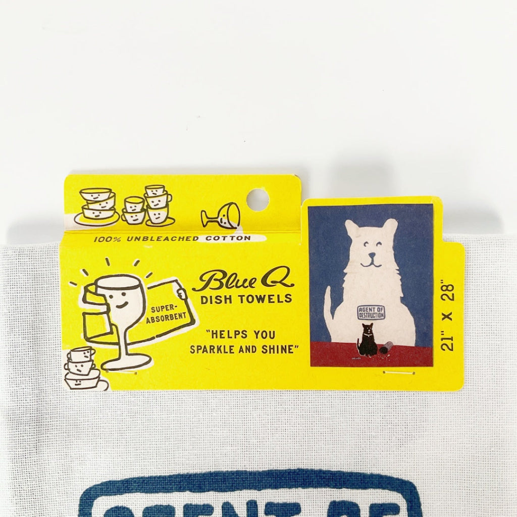 BlueQ - Agent Of Destruction Dish Towel