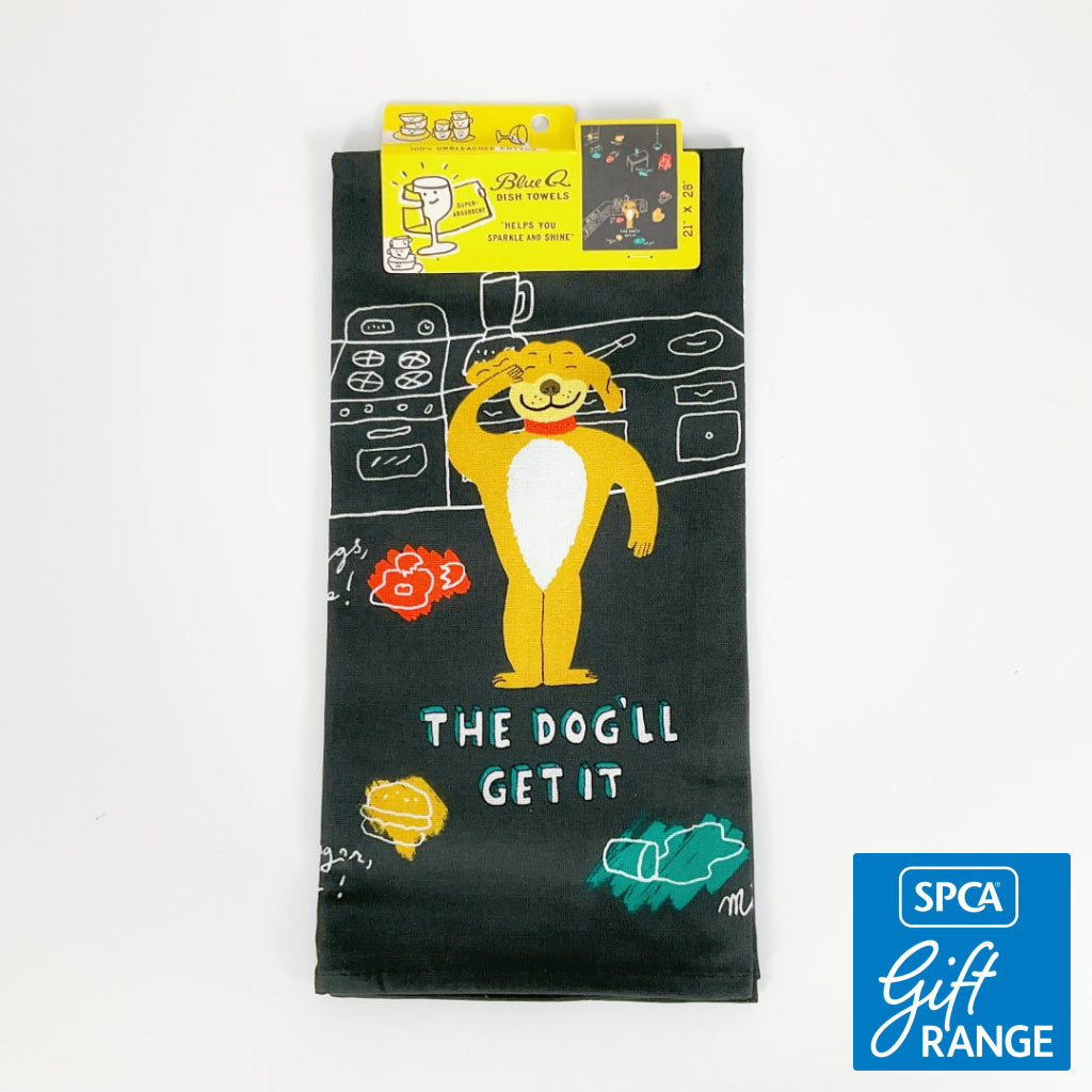 BlueQ - The Dog’ll Get It Dish Towel