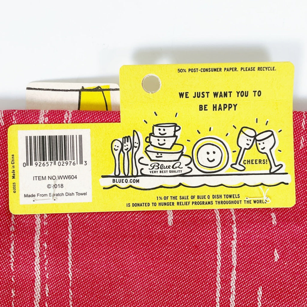 BlueQ - Made From Scratch Dish Towel