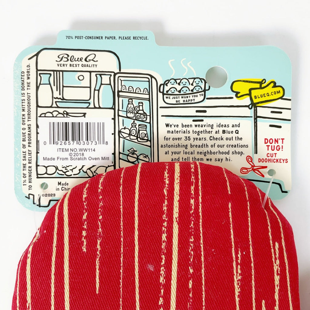 BlueQ - Made From Scratch Oven Mitt