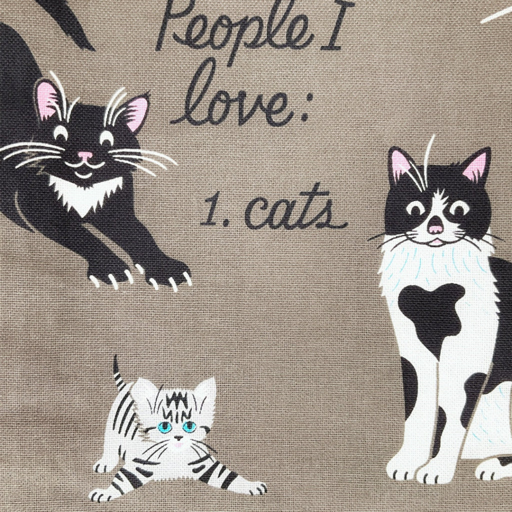 BlueQ - People I Love: Cats Dish Towel