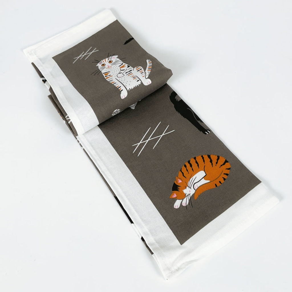 BlueQ - People I Love: Cats Dish Towel