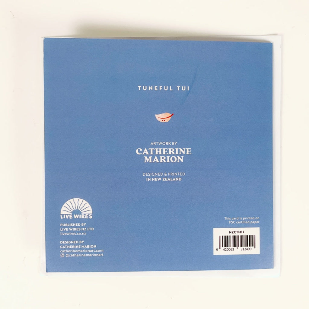 Catherine Marion - TUNEFUL TUI Greeting Card