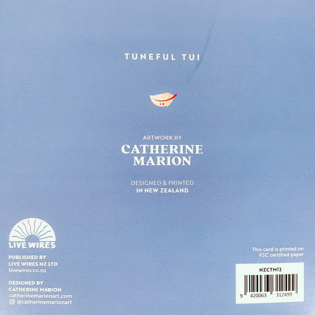 Catherine Marion - TUNEFUL TUI Greeting Card