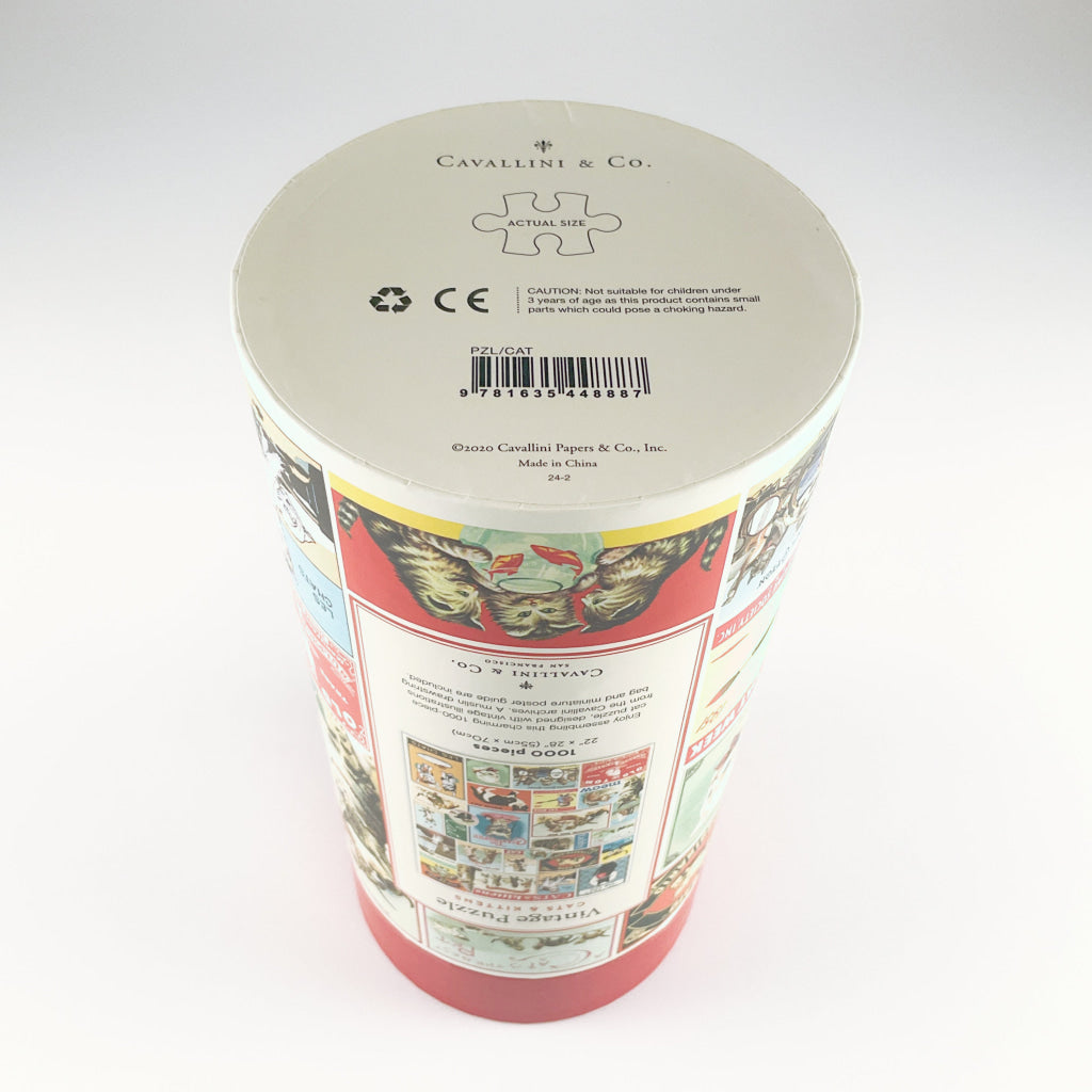 Cavallini & Co - Cats Kittens 1000 Pce Vintage Puzzle