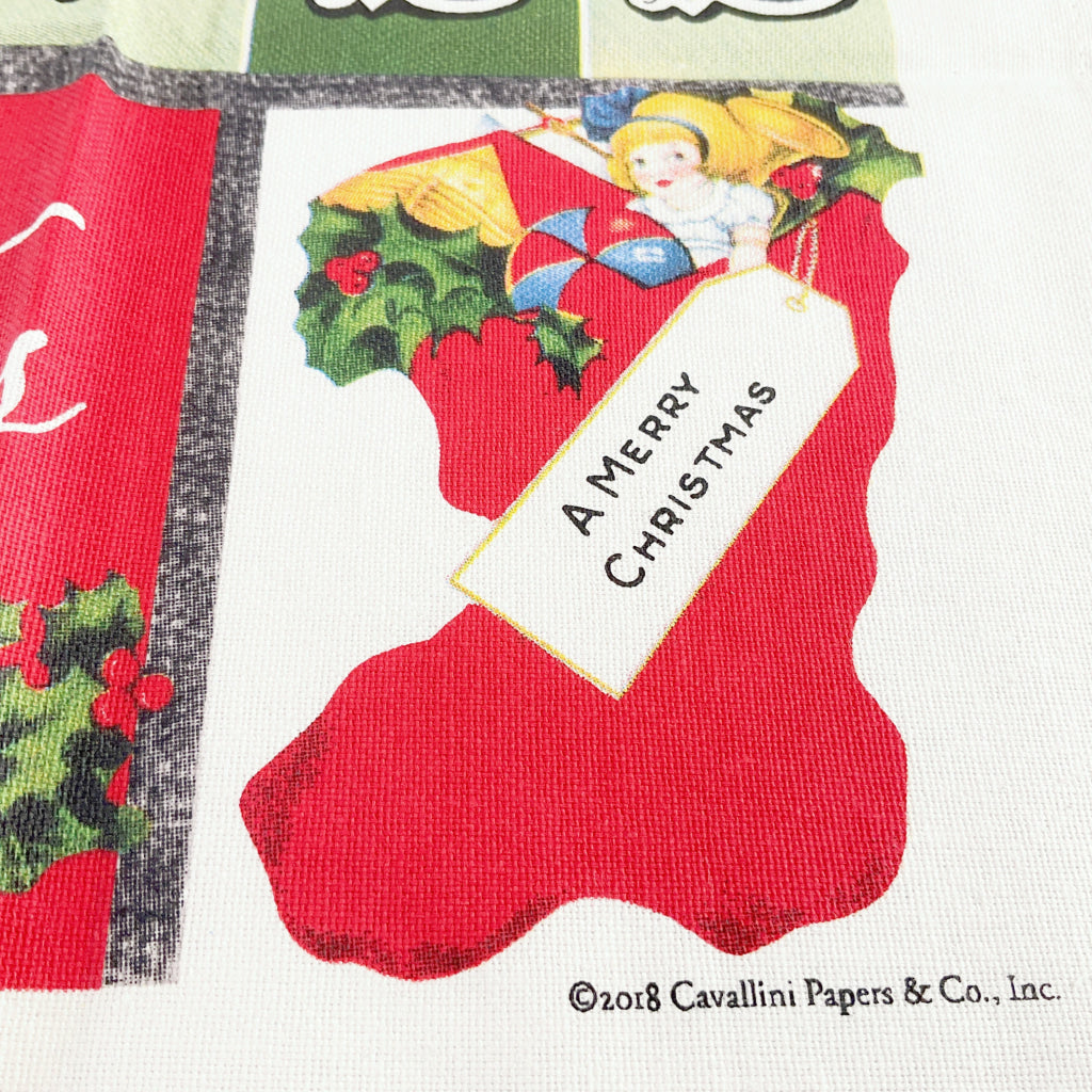 Cavallini & Co - Noel Vintage Tea Towel