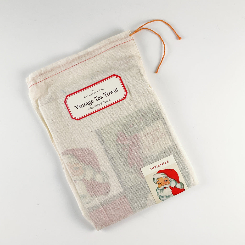 Cavallini & Co - Noel Vintage Tea Towel