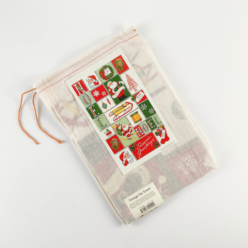 Cavallini & Co - Noel Vintage Tea Towel