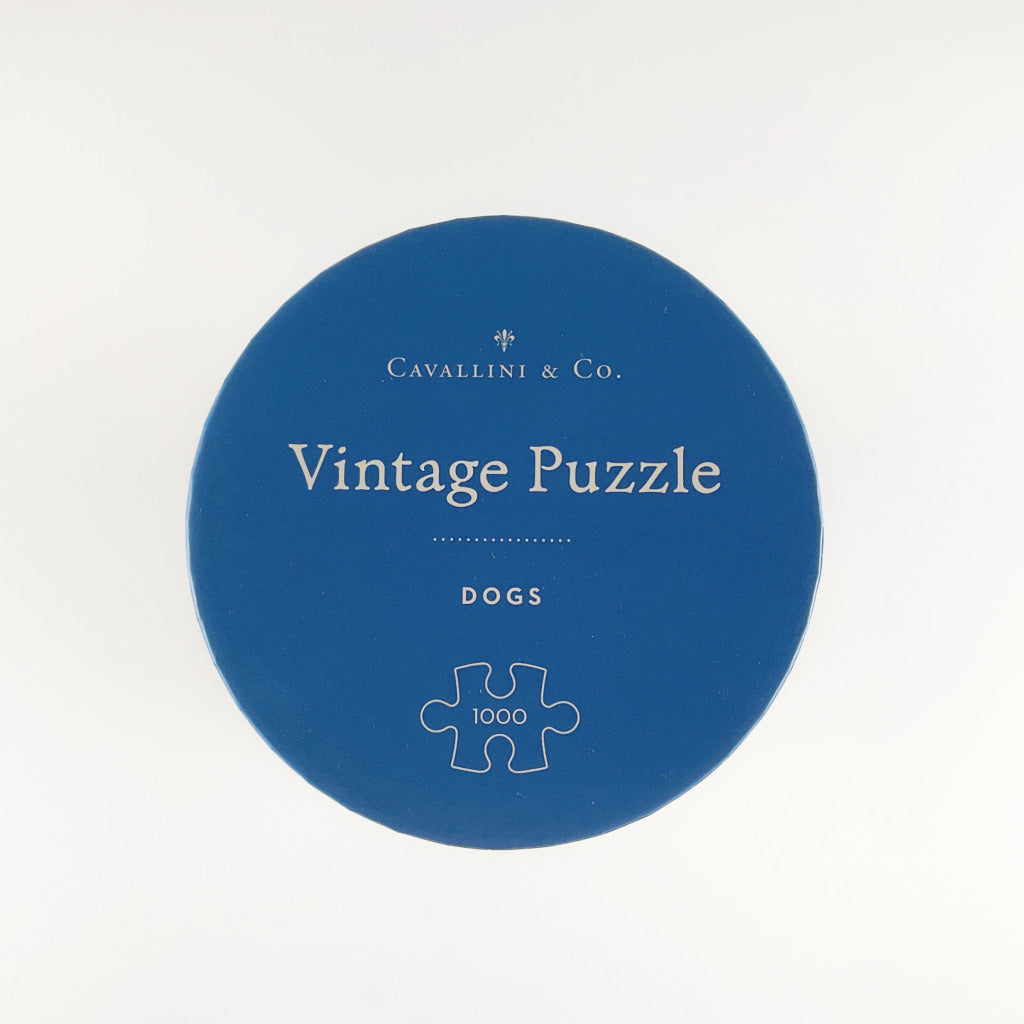 Cavallini & Co - Dogs 1000 Pce Vintage Puzzle